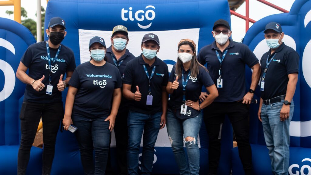 Acción TIGO, Impacto social a través del voluntariado activo