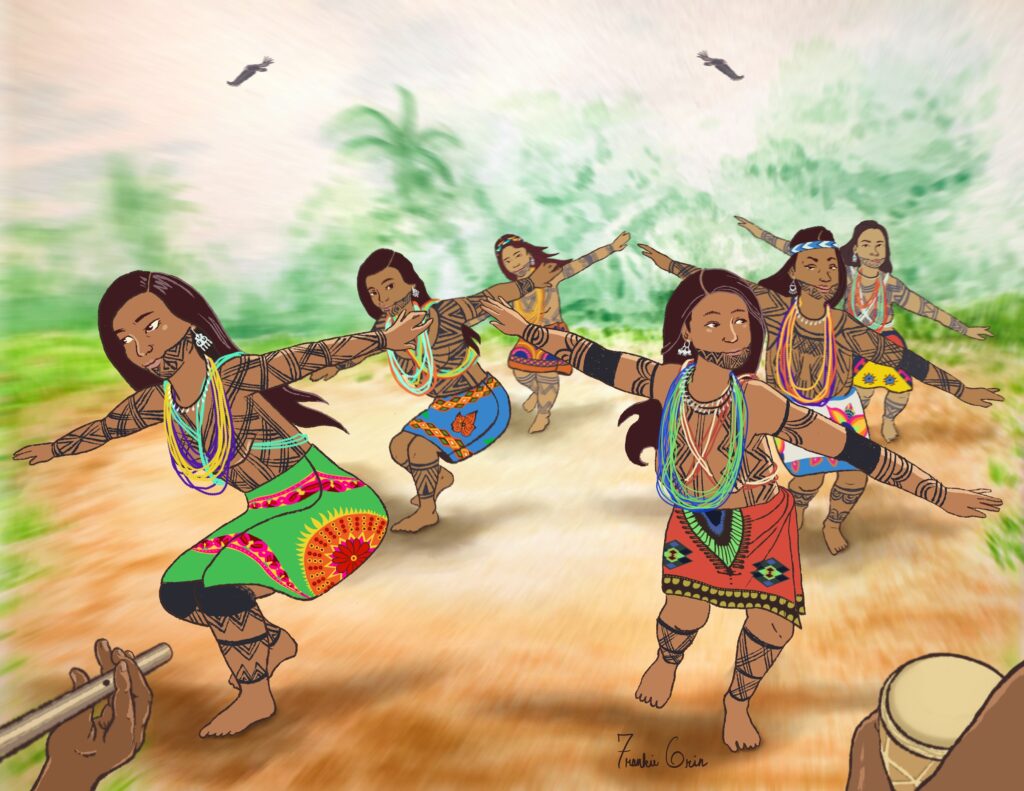 Publican libro infantil ilustrado en idioma wounaan