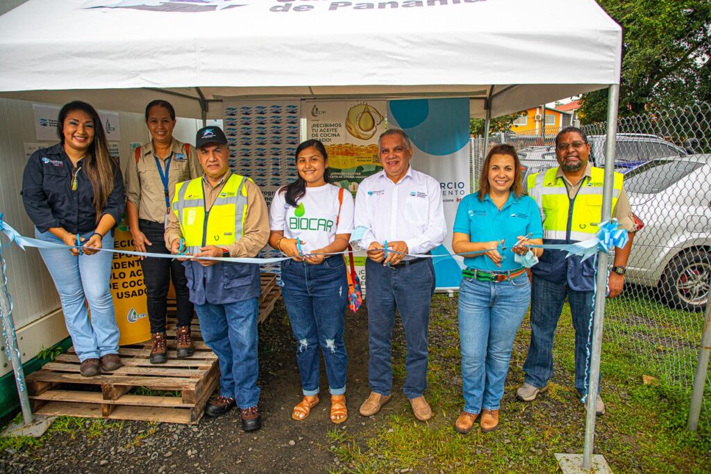 Panamá Oeste ya tiene su primer Centro de Reciclaje de Aceite de Cocina Usado, gracias al Programa Saneamiento de Panamá (PSP)