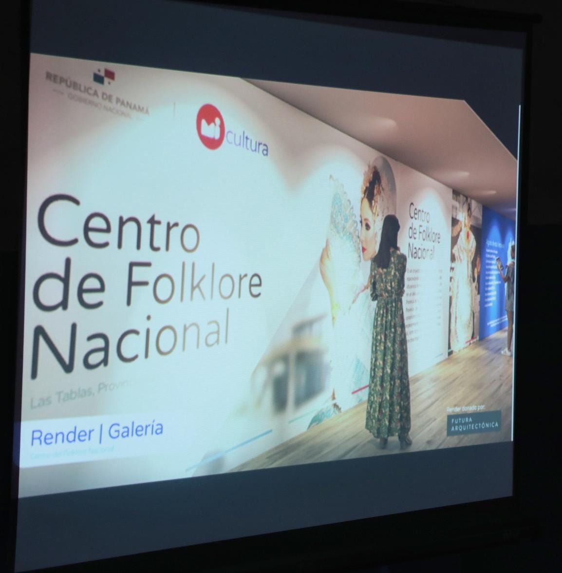  MiCultura presenta Render del Centro del Folklore Nacional