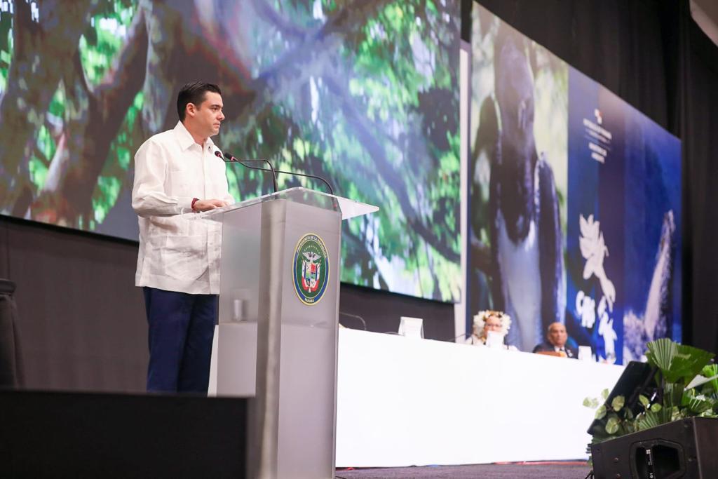 Vicepresidente Carrizo Jaén inaugura conferencia mundial (COP19-CITES)