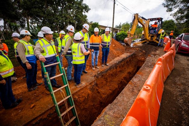 Avanzan trabajos del Sistema de Alcantarillado Sanitario en Panamá Oeste