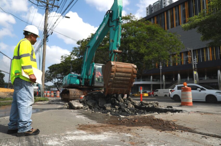  Inician trabajos  en la Ave. Ricardo J Alfaro