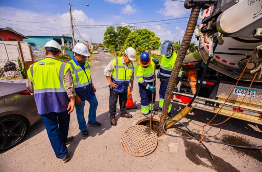  Rehabilitan tanques sépticos en Panamá Oeste