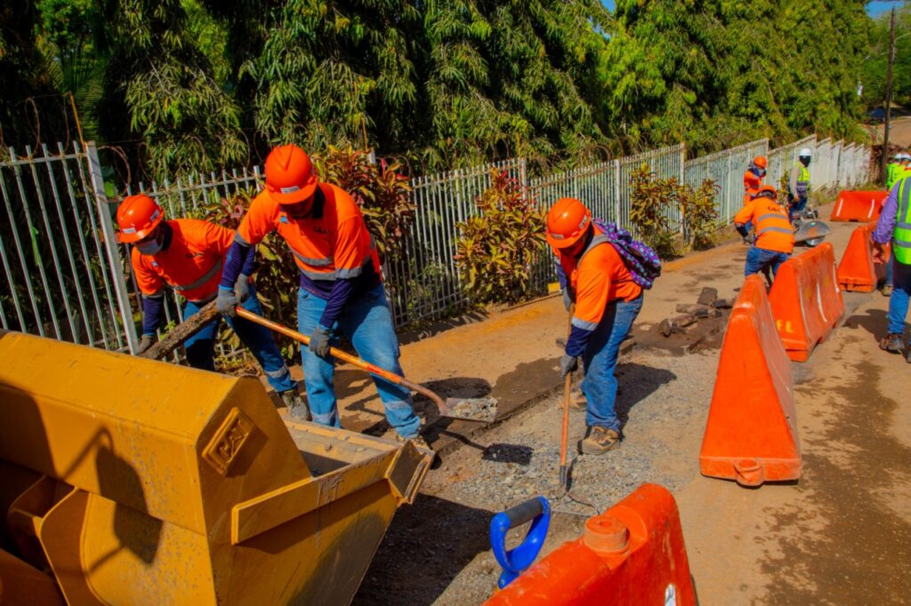 Saneamiento de Panamá inspecciona obras en Arraiján