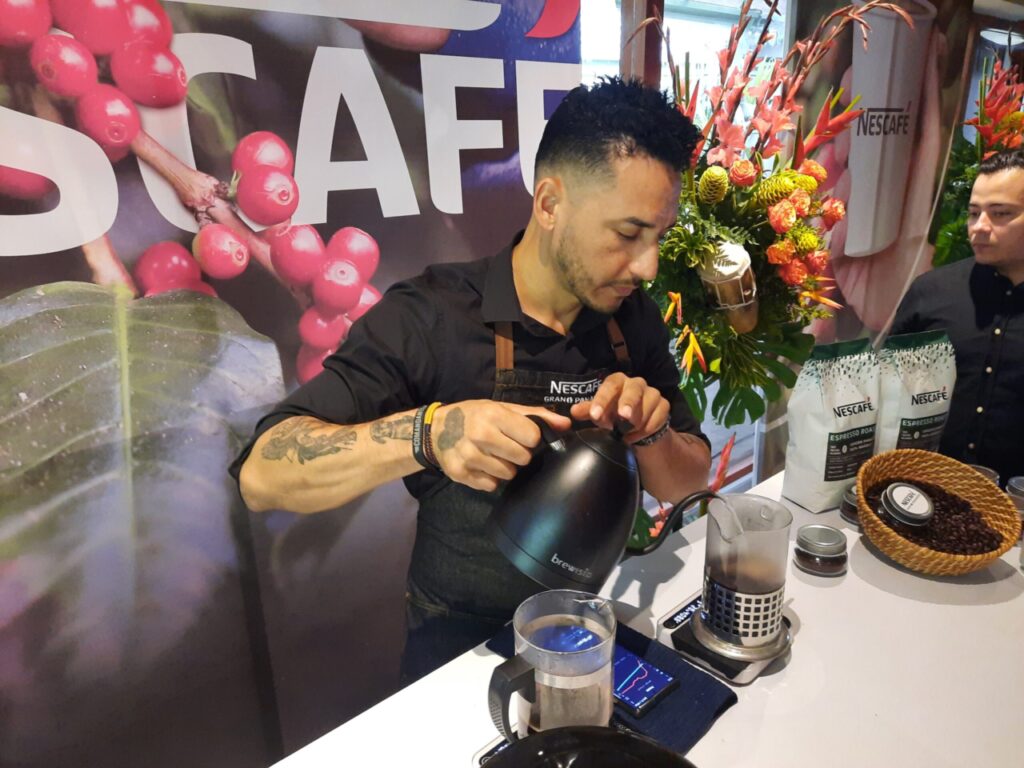 Primer café Nescafé con grano100% panameño