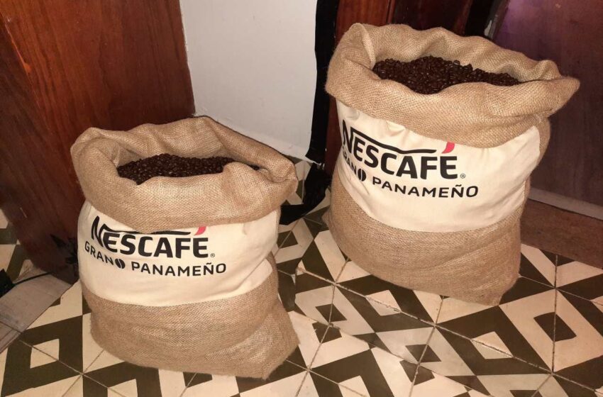  Primer café Nescafé con grano100% panameño