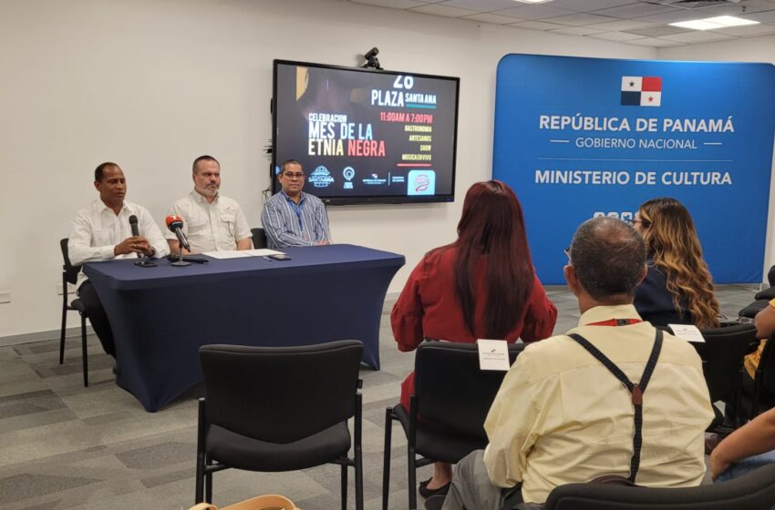  Anuncian celebración de la Etnia Negra en Plaza Santa Ana