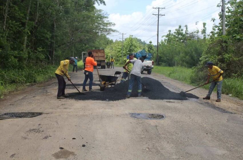  MOP de Panamá Este atiende puntos críticos en Cañita de Chepo