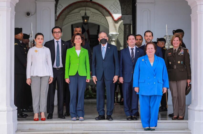  Presidente Cortizo recibe a la Secretaria de Comercio de Estados Unidos