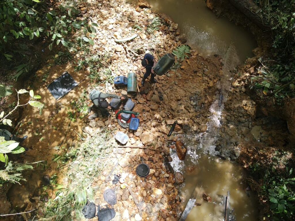 MiAmbiente y Policía Ambiental llevan a cabo operativos