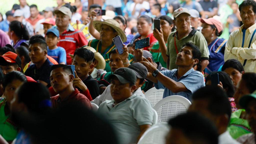 Presidente Cortizo  recibe Congreso de la Comarca Ngäbe-Buglé