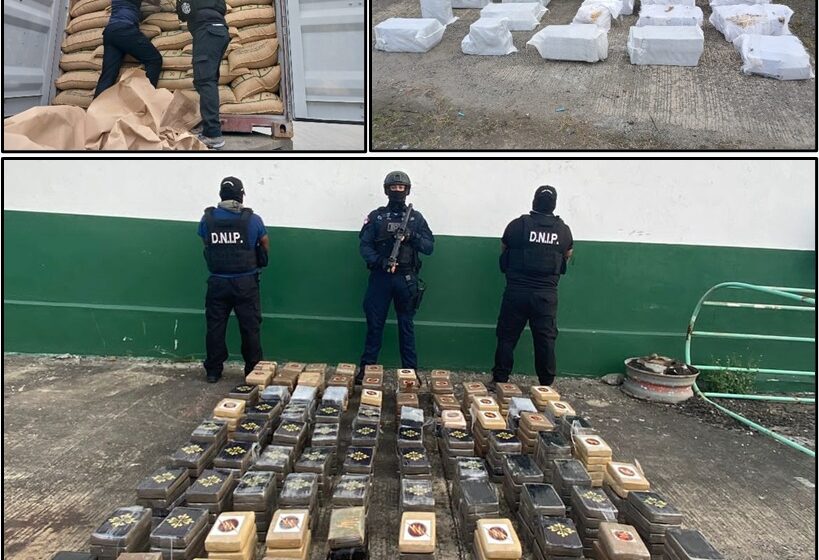  Policía incauta 435 paquetes de presunta droga en un puerto del Caribe