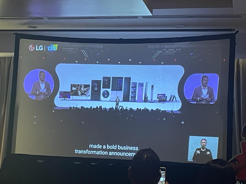 LG presenta: visión para ''Reinventar tu Futuro'' desde CES2024