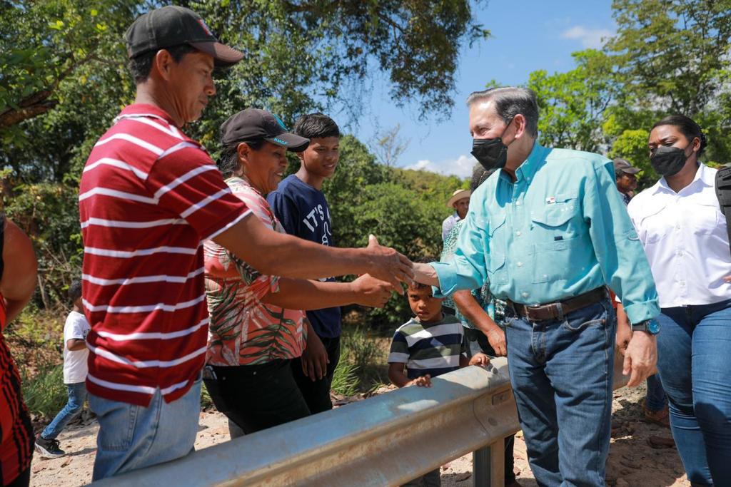 Presidente Cortizo Cohen entrega obras por más de B/.40 millones en la provincia de Veraguas