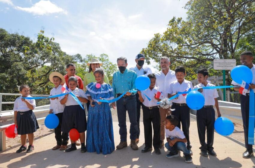  Presidente Cortizo Cohen entrega obras por más de B/.40 millones en la provincia de Veraguas