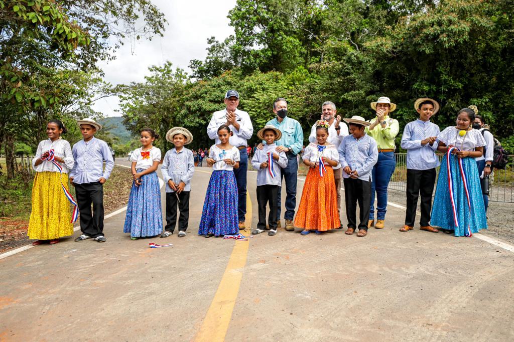 Presidente Cortizo Cohen entrega obras por más de B/.40 millones en la provincia de Veraguas