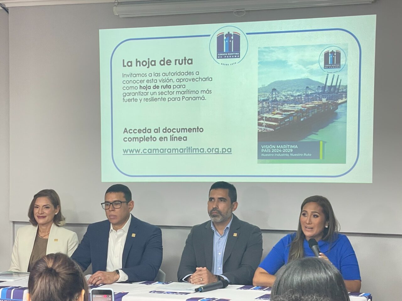 La Cámara Marítima de Panamá, presenta “Visión Marítima País 2024-2029