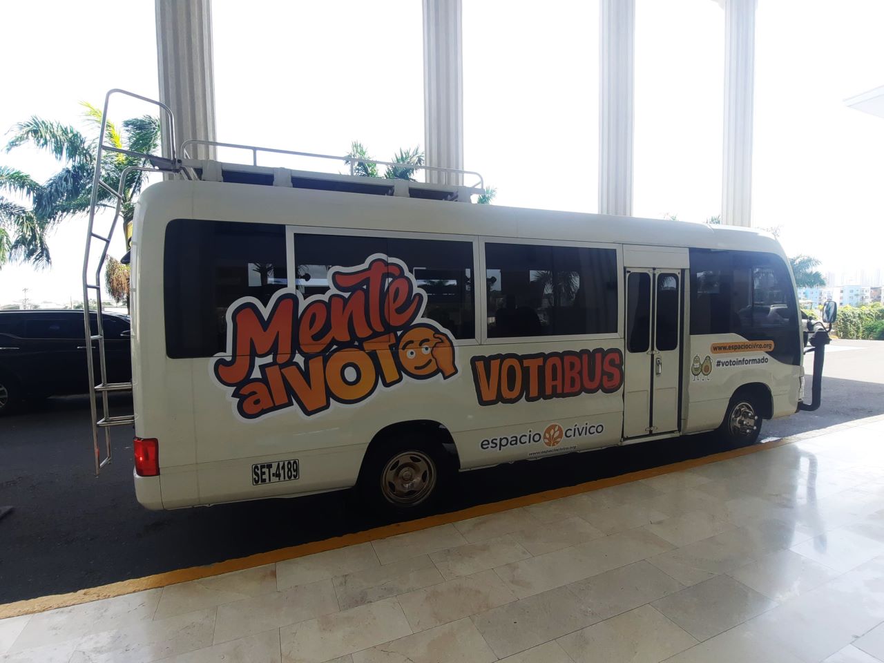 Espacio Cívico lanza el Vota Bus: para educar al votante