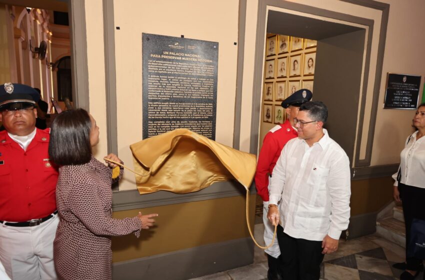  El histórico edificio de Palacio Nacional se convierte en Museo