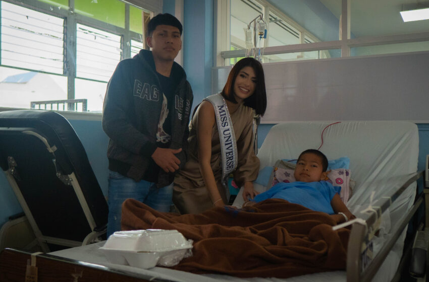  Miss Universe Panamá Italy Mora lleva alegría al Hospital del Niño