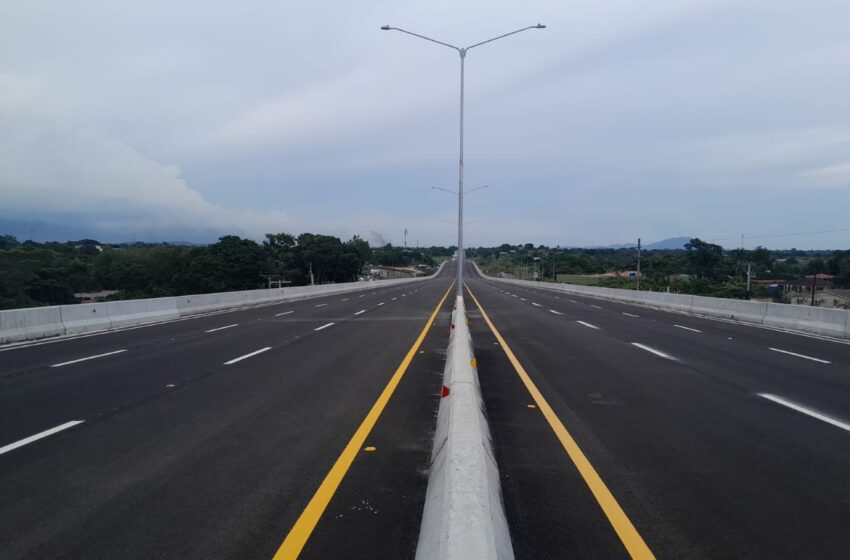  Apertura del nuevo viaducto de La Chorrera, a la altura de La Pesa