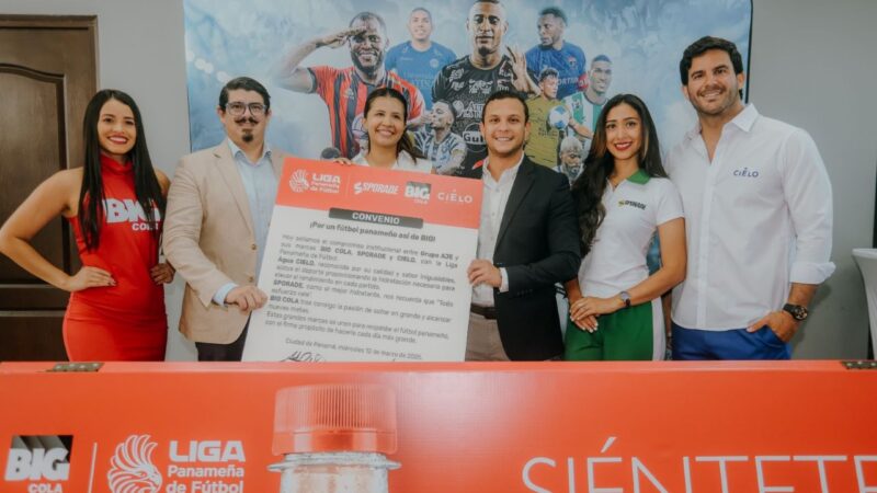 Liga Panameña de Fútbol: Grupo AJE y Big Cola se unen como patrocinadores