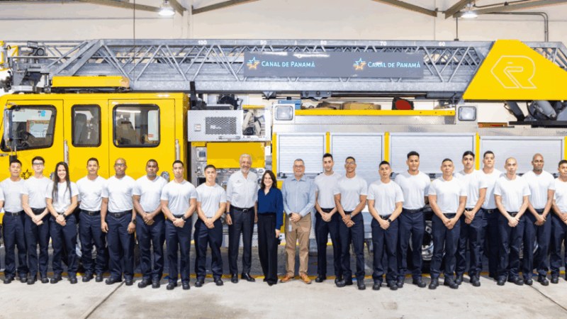 Nuevos bomberos se suman a la seguridad del Canal de Panamá