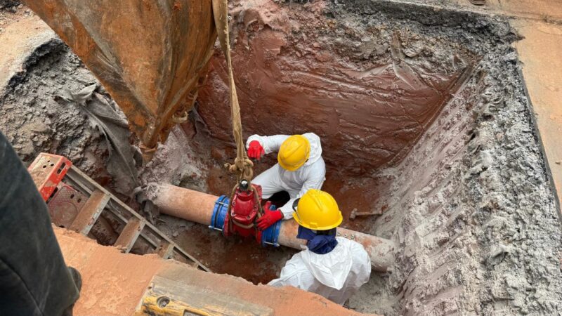 IDAAN instala válvulas e hidrantes en Herrera y Los Santos