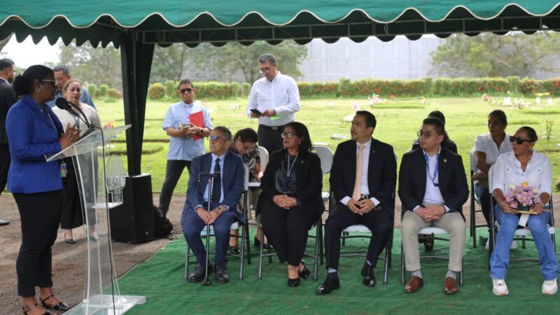 Inhumación Digna de Víctima de la Invasión a Panamá