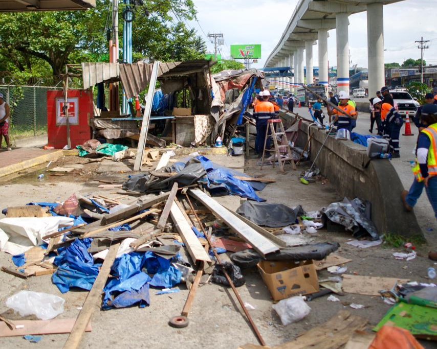 Metro de Panamá avanza en recuperación de espacios públicos