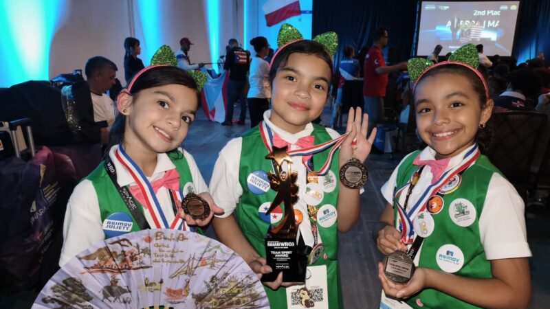 Panamá gana premio en Singapur en Olimpiada Mundial de Robótica