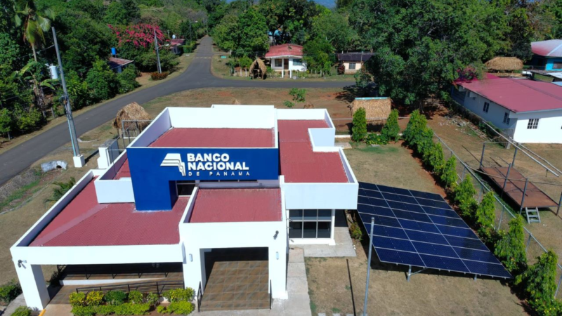 Energía solar crece en las sucursales del Banco Nacional de Panamá