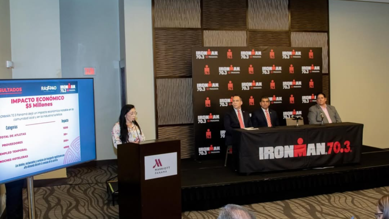 IRONMAN 70.3 Panamá 2026 deja impacto económico de USD 5 millones en el país