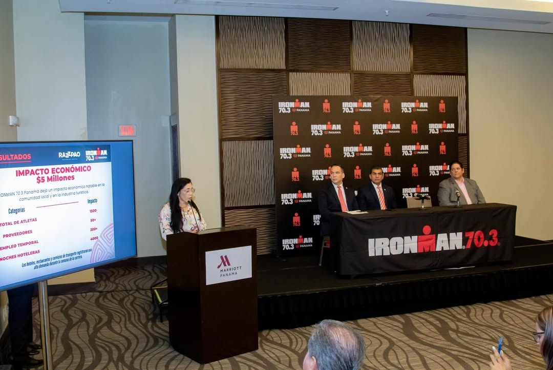 IRONMAN 70.3 Panamá 2026 deja impacto económico de USD 5 millones en el país