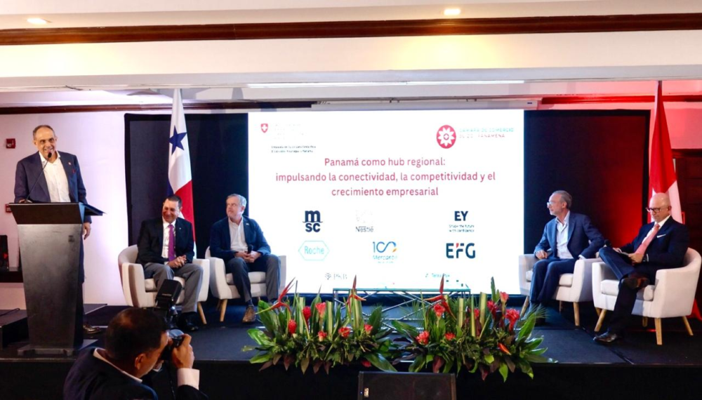 Suiza apuesta Panamá como socio clave para el comercio y el crecimiento económico