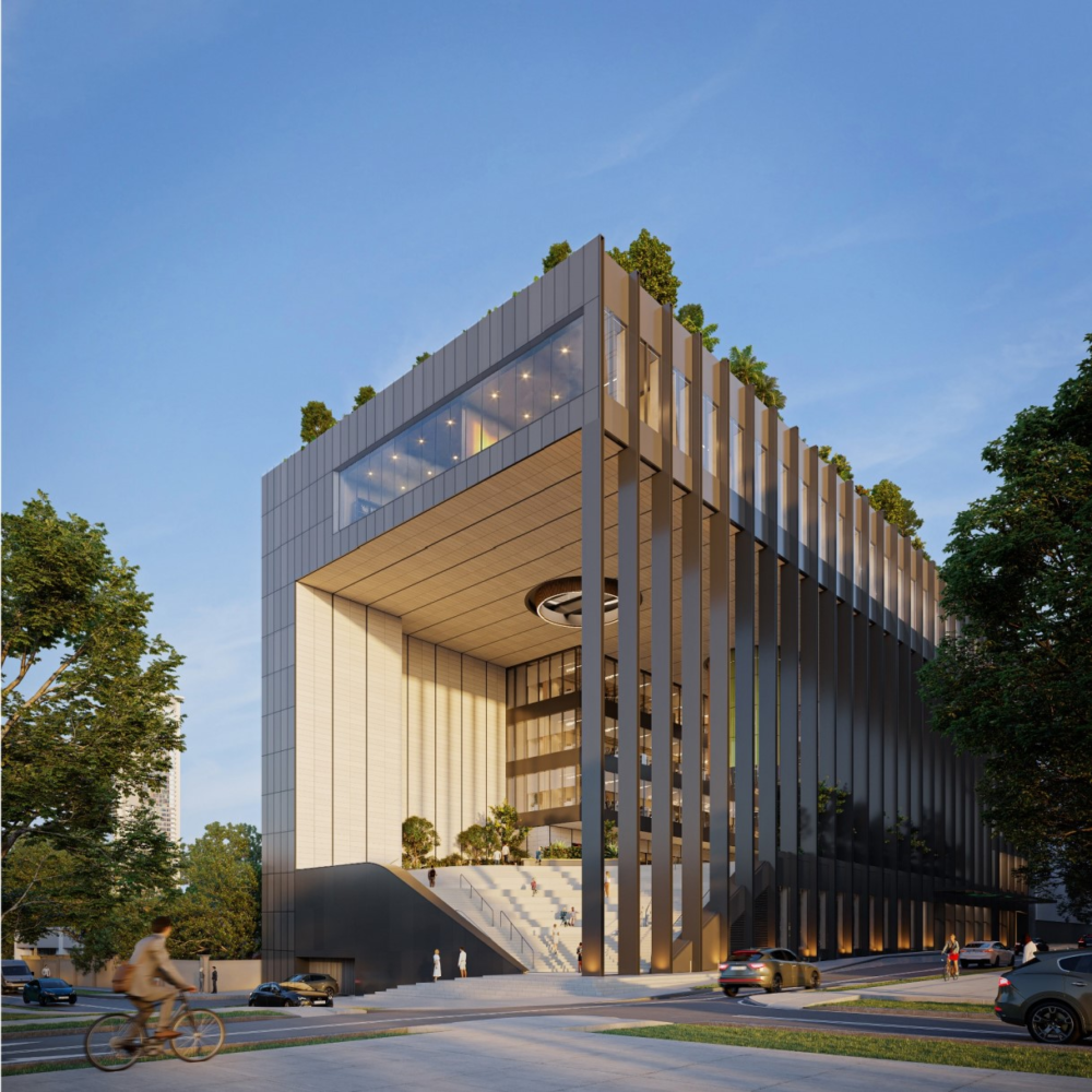 CAF Panamá alcanza un 75 % de avance en su nuevo edificio para la integración regional