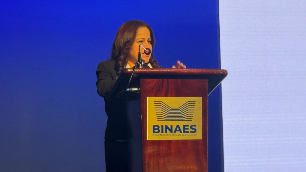 Ministra de cultura el Salvador