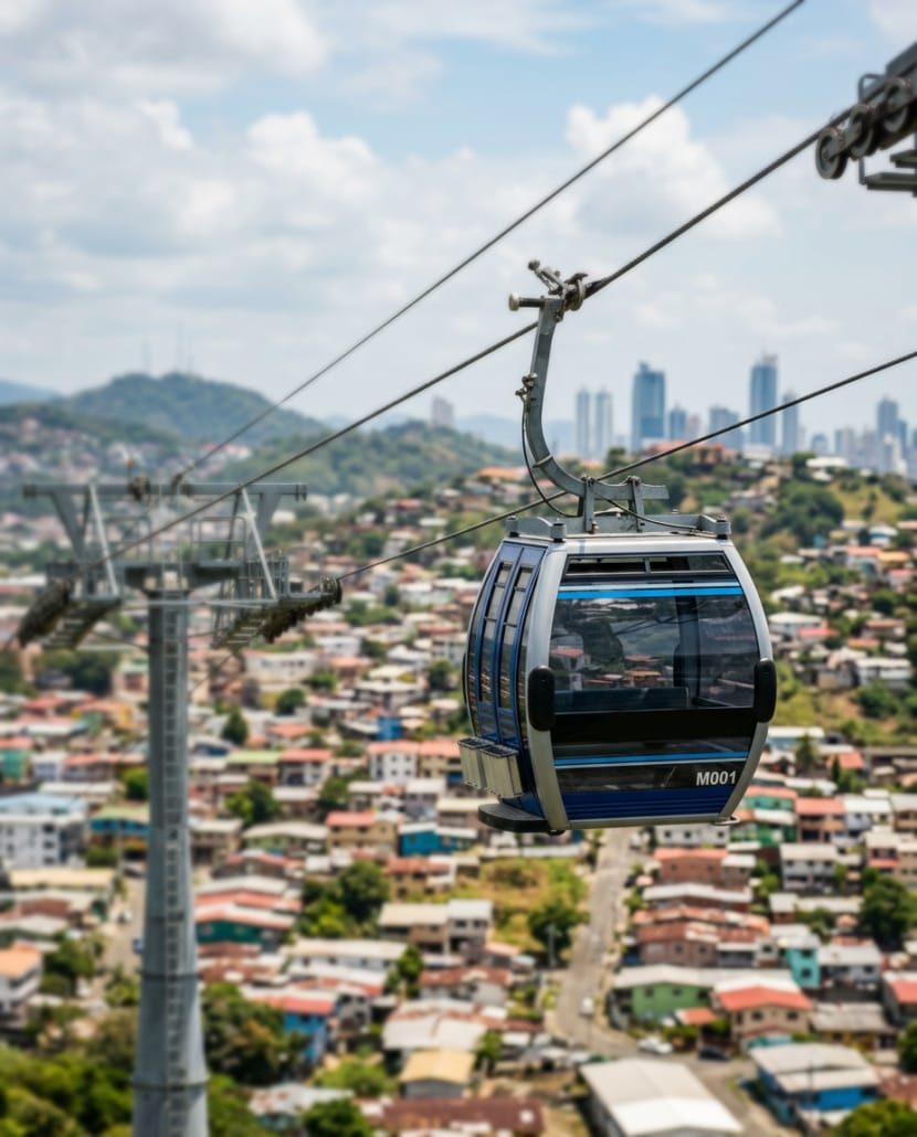 Teleférico de Panamá y San Miguelito avanza hacia su licitación