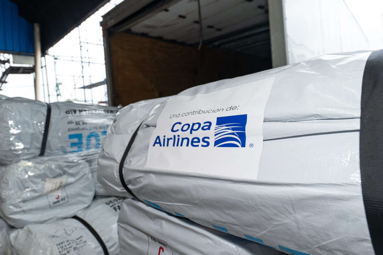 Copa Airlines amplía su apoyo tras los sismos en Panamá